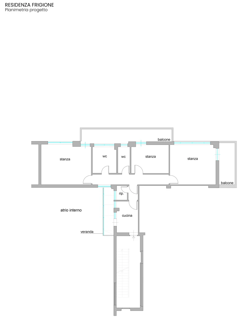 Planimetria Residenza estiva Mineo